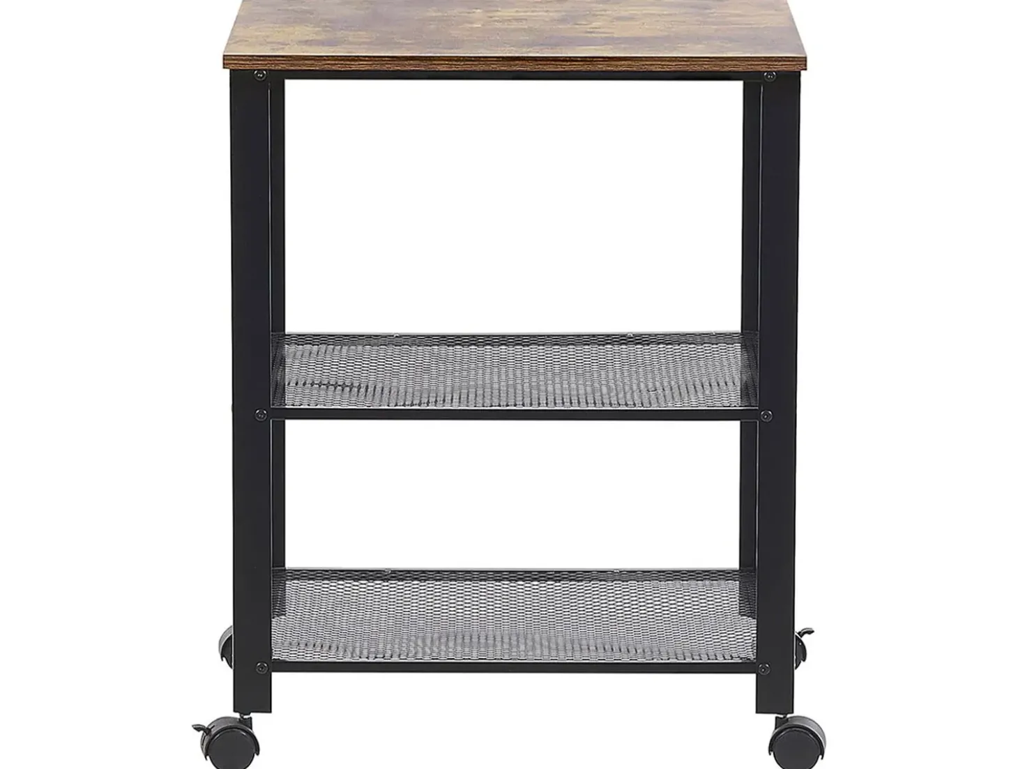 Carrello portavivande BOLZANO Marrone/Nero