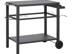 Carrello portavivande da giardino STALETTI Metallo Nero