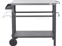 Carrello portavivande da giardino SPIAZZI Metallo Nero