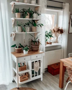 Carrello portavivande GENOA Bianco