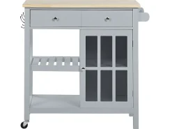 Carrello portavivande GENOA Grigio