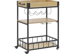 Carrello portavivande HULLET Metallo Marrone chiaro