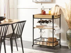 Carrello portavivande HULLET Metallo Marrone chiaro