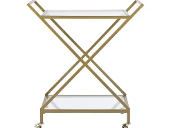 Carrello portavivande IVERA Metallo Trasparente