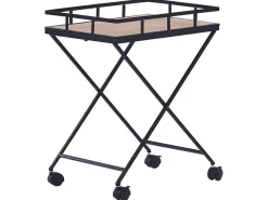 Carrello portavivande LEOTI Metallo Nero