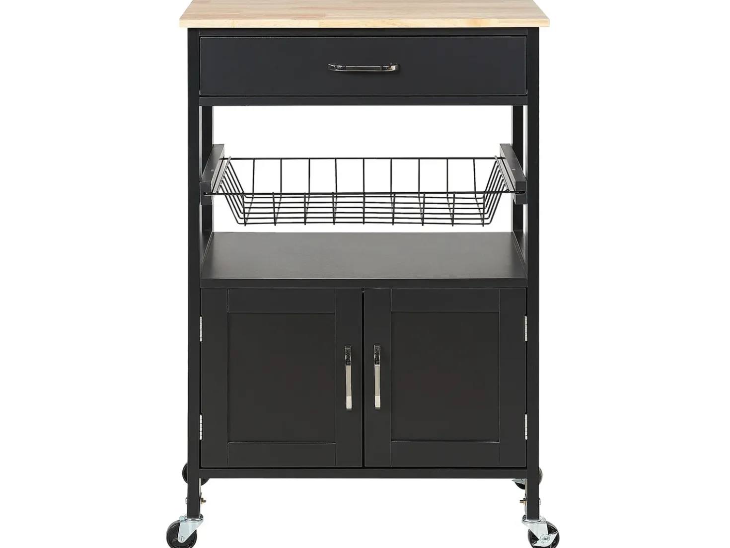 Carrello portavivande LUGO Nero