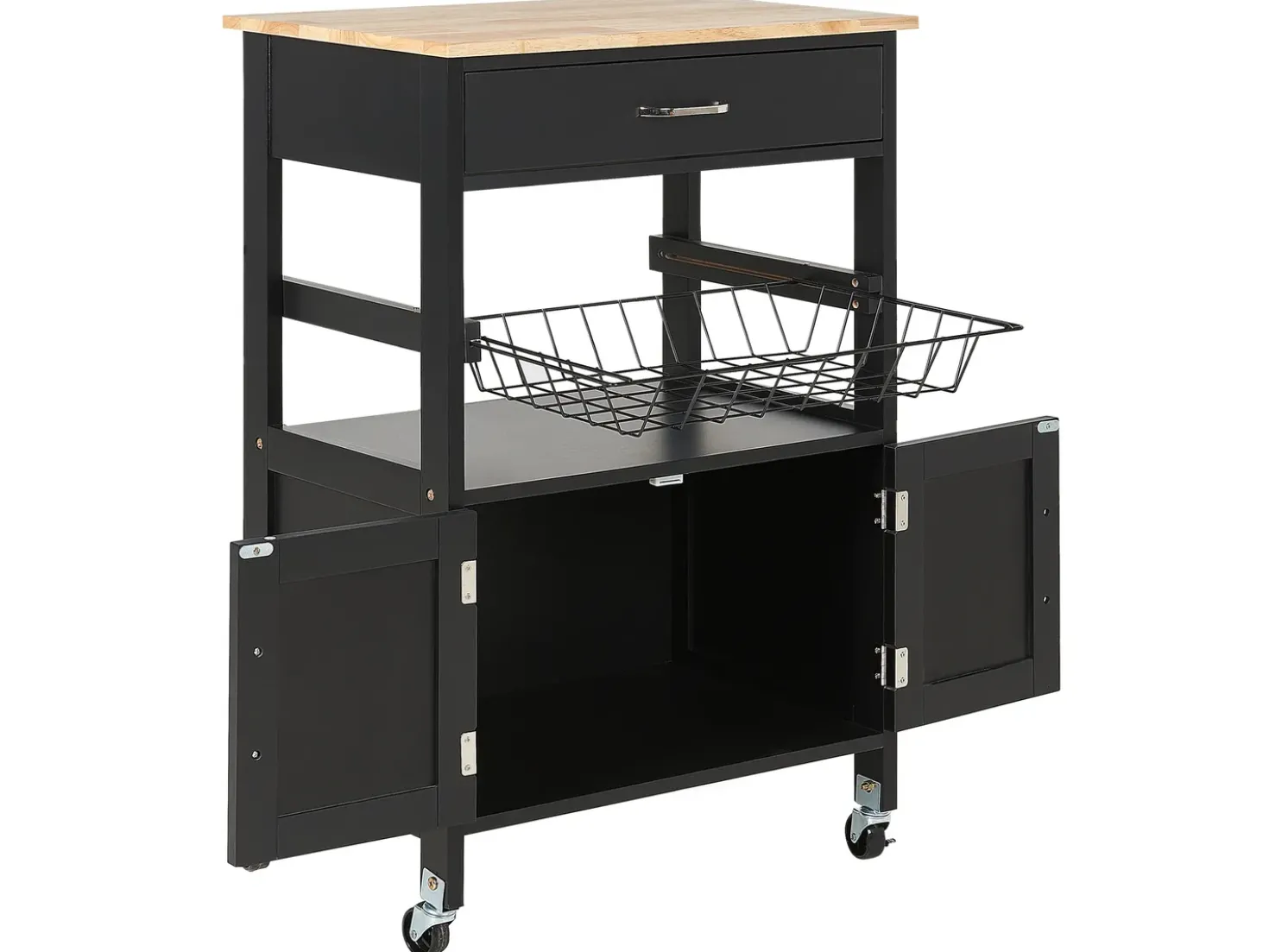 Carrello portavivande LUGO Nero