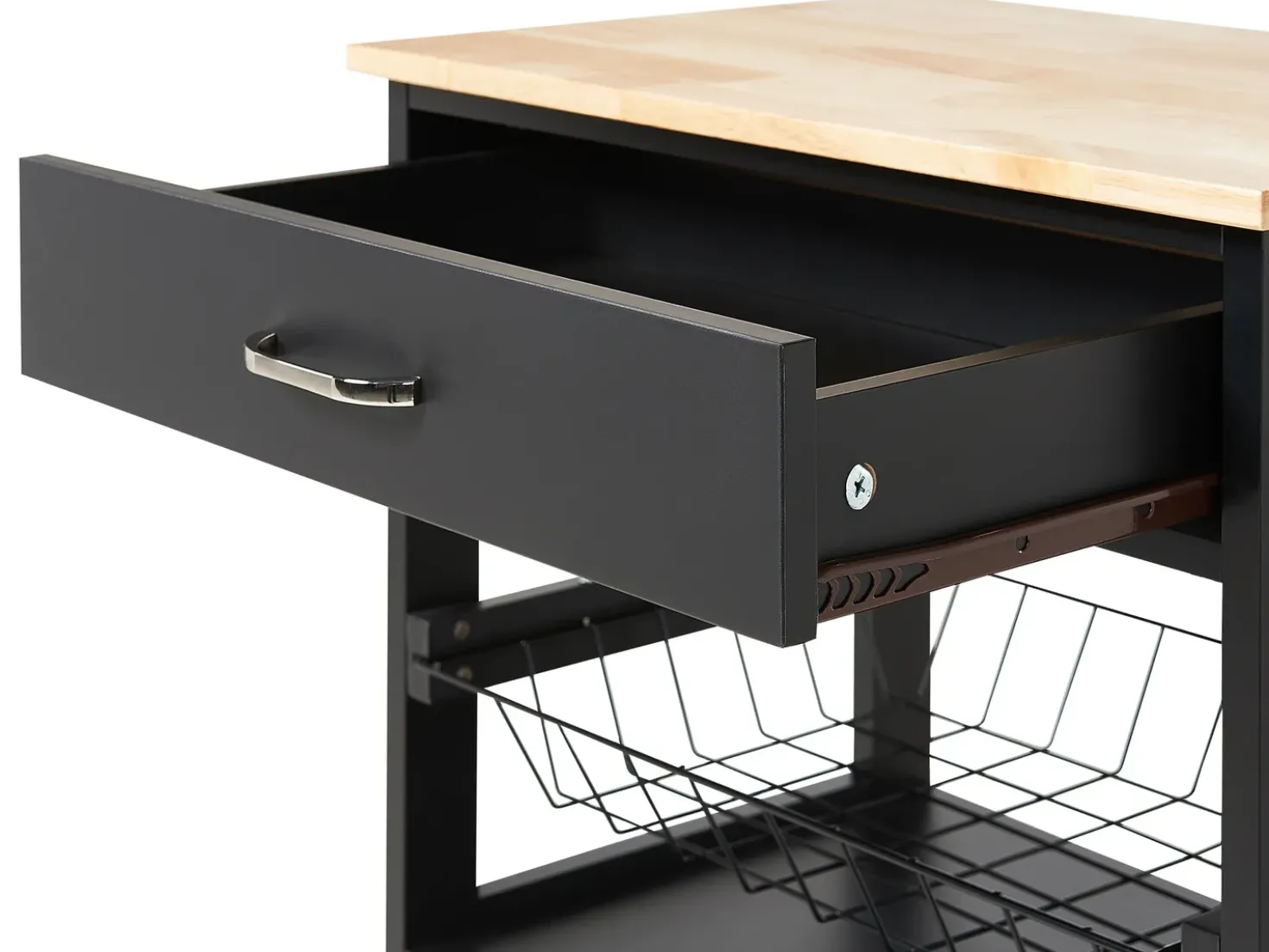 Carrello portavivande LUGO Nero