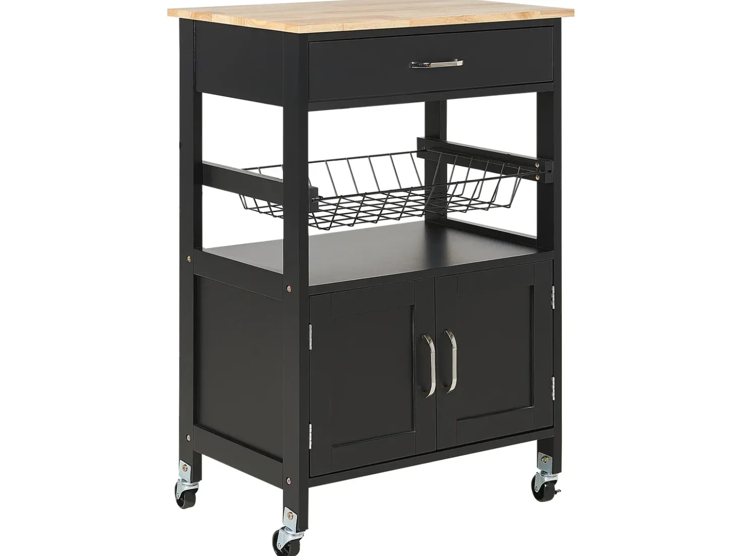 Carrello portavivande LUGO Nero