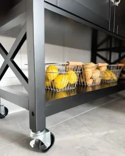 Carrello portavivande MELE Nero
