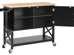 Carrello portavivande MELE Nero