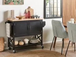 Carrello portavivande MELE Nero