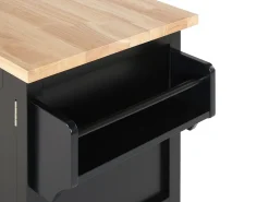 Carrello portavivande MELE Nero