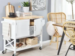 Carrello portavivande MELE Bianco