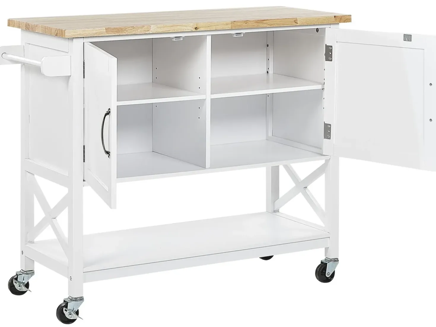 Carrello portavivande MELE Bianco