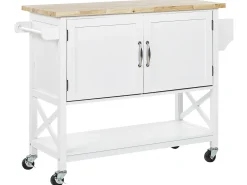 Carrello portavivande MELE Bianco