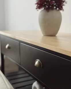 Carrello portavivande NAVARINO Legno Nero