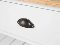 Carrello portavivande NAVARINO Legno Bianco