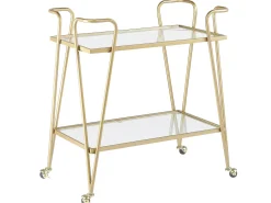 Carrello portavivande NOTI Metallo Oro