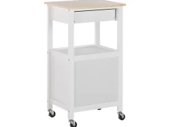 Carrello portavivande SIENA Bianco