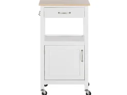 Carrello portavivande SIENA Bianco