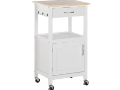 Carrello portavivande SIENA Bianco