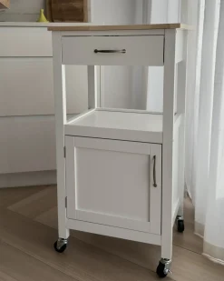 Carrello portavivande SIENA Bianco
