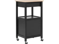 Carrello portavivande SIENA Nero