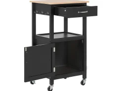 Carrello portavivande SIENA Nero