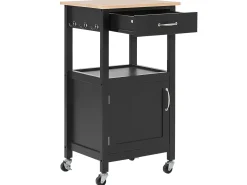Carrello portavivande SIENA Nero