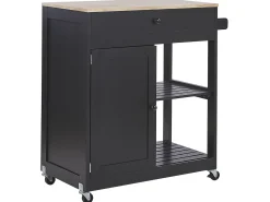 Carrello portavivande TRAPANI Nero