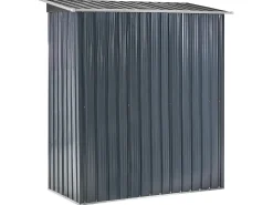 Casetta da giardino AISONE 150 cm 89 cm Grigio grafite