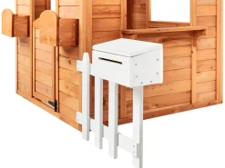 Casetta da giardino AMPELIKO Legno di abete Marrone