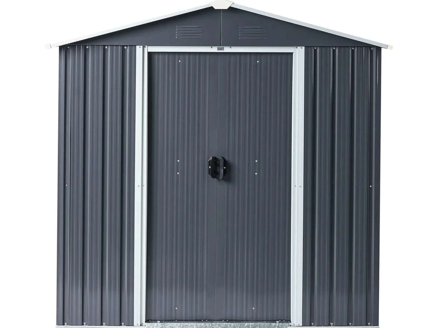 Casetta da giardino CIRELLA 194 cm 118 cm Grigio grafite