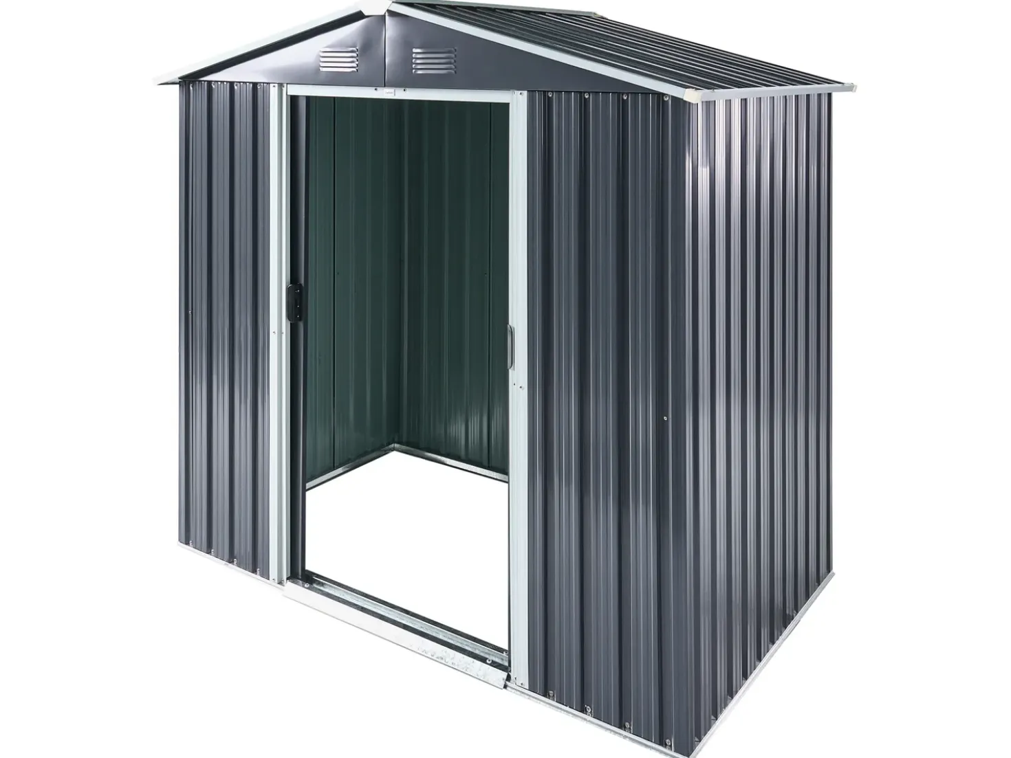 Casetta da giardino CIRELLA 194 cm 118 cm Grigio grafite