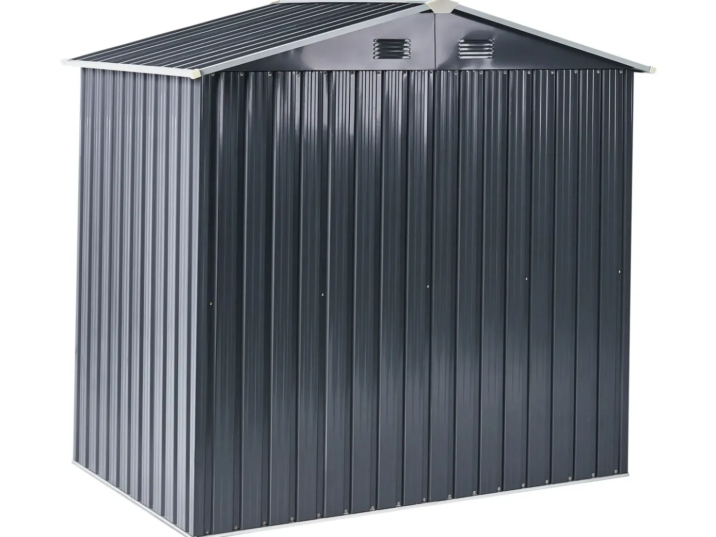Casetta da giardino CIRELLA 194 cm 118 cm Grigio grafite