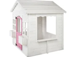 Casetta da giardino NIKAIA Legno di abete Bianco