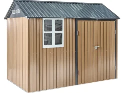 Casetta da giardino NOCCIANO 313 cm 220 cm Marrone