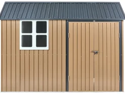 Casetta da giardino NOCCIANO 313 cm 220 cm Marrone