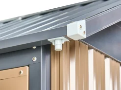 Casetta da giardino NOCCIANO 313 cm 220 cm Marrone