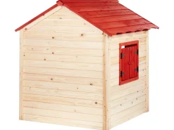 Casetta da giardino PELOPIO Legno di abete Marrone chiaro