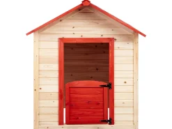 Casetta da giardino PELOPIO Legno di abete Marrone chiaro
