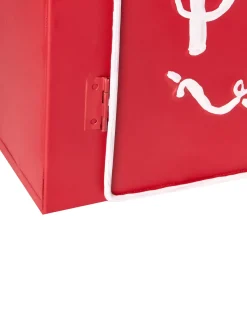 Cassetta postale di Natale ESPOO 30 cm Rosso