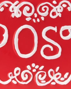 Cassetta postale di Natale ESPOO 30 cm Rosso