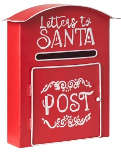 Cassetta postale di Natale ESPOO 30 cm Rosso