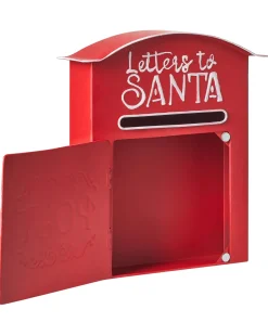 Cassetta postale di Natale ESPOO 30 cm Rosso