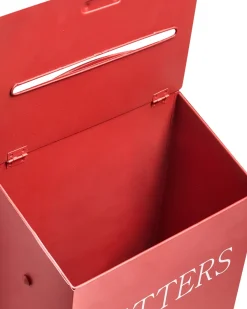 Cassetta postale di Natale FORSSA 30 cm Rosso