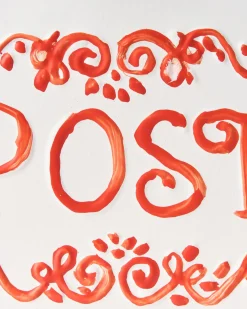 Cassetta postale di Natale ESPOO 30 cm Bianco