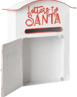Cassetta postale di Natale ESPOO 30 cm Bianco
