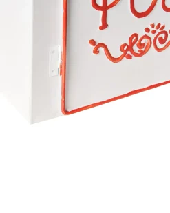 Cassetta postale di Natale ESPOO 30 cm Bianco